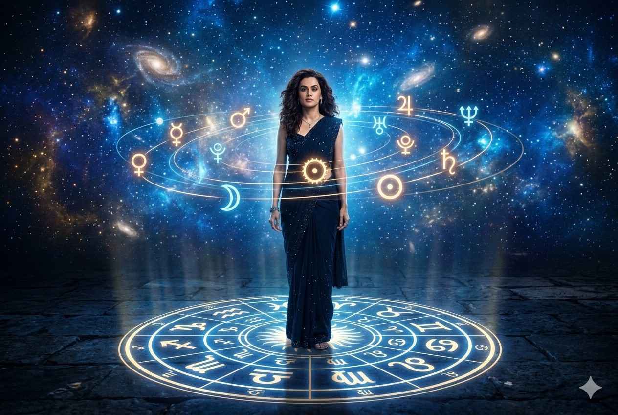 taapsee pannu horoscope birth chart astrology analysis