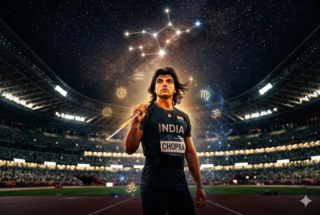 neeraj chopra birth chart sports astrology profile