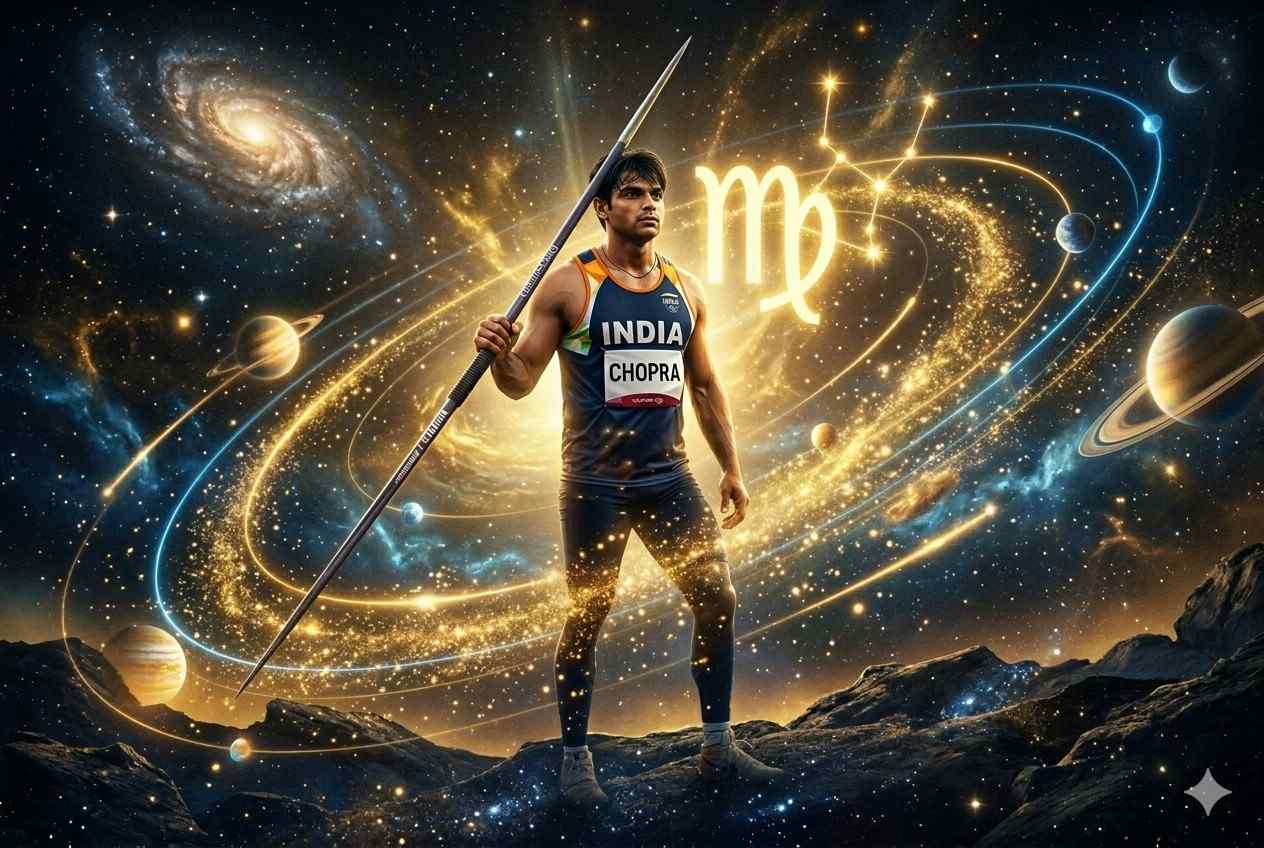 neeraj chopra horoscope olympic gold astrology