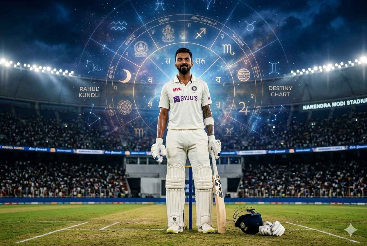kl rahul birth chart indian cricketer