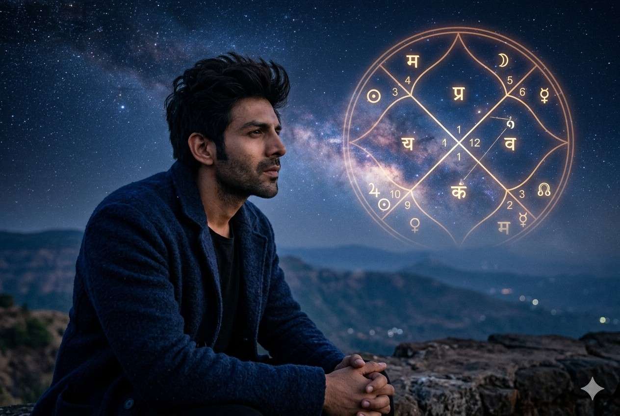 kartik aaryan birth chart bollywood star