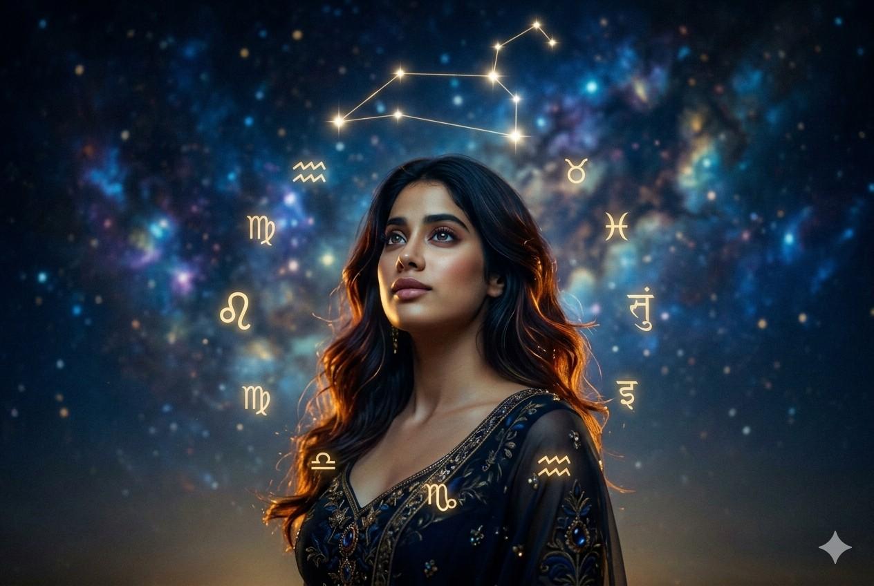 Janhvi Kapoor birth chart astrology career insights