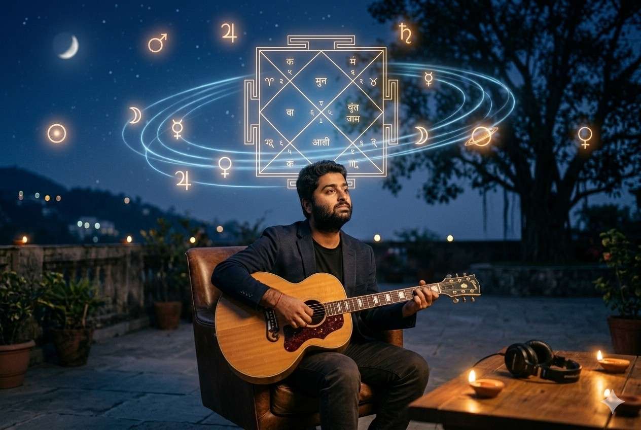 arijit singh birth chart kundli astrology