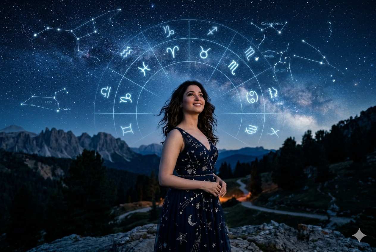 tamannaah bhatia zodiac sign astrology personality traits