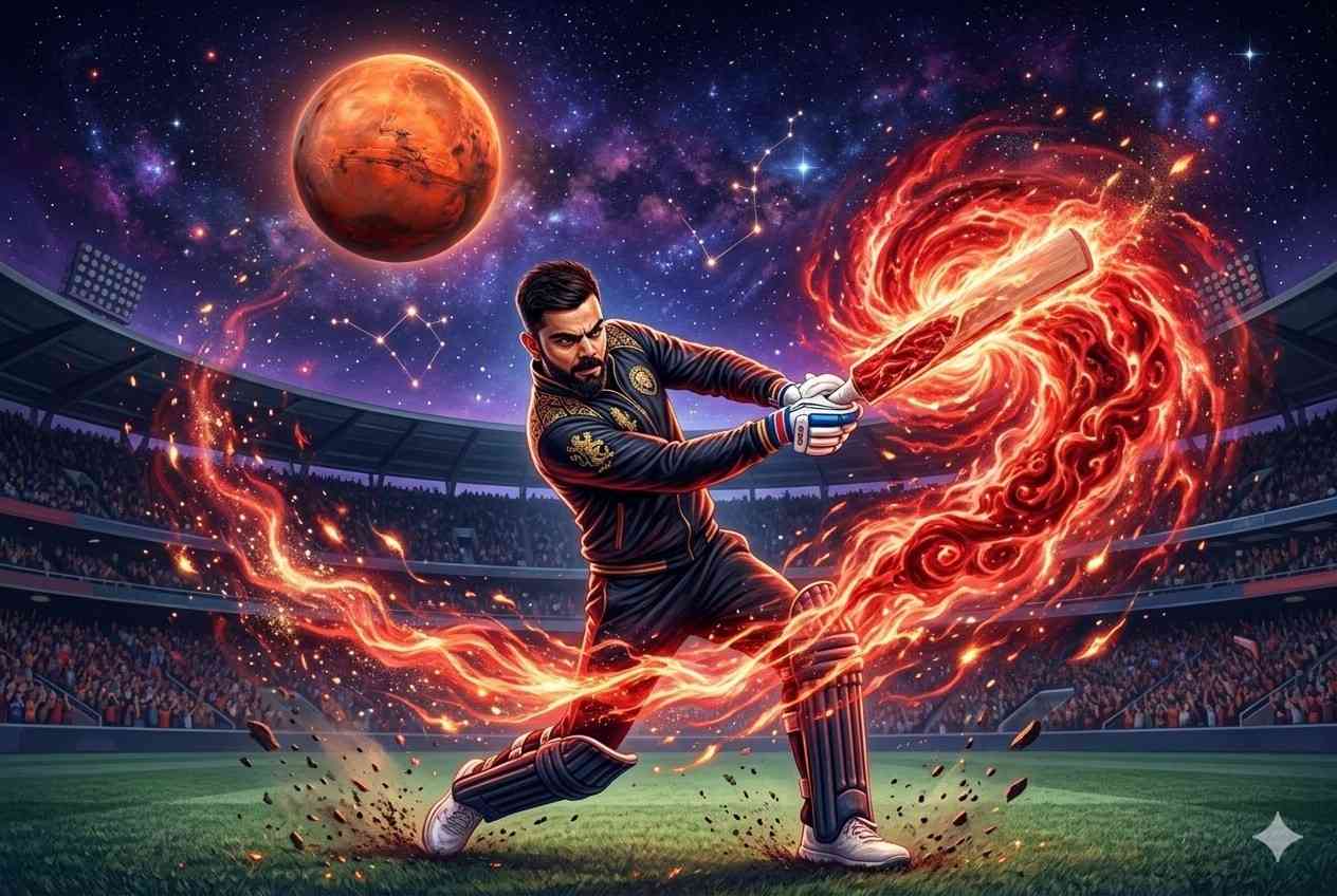 Virat Kohli cricket career astrology analysis