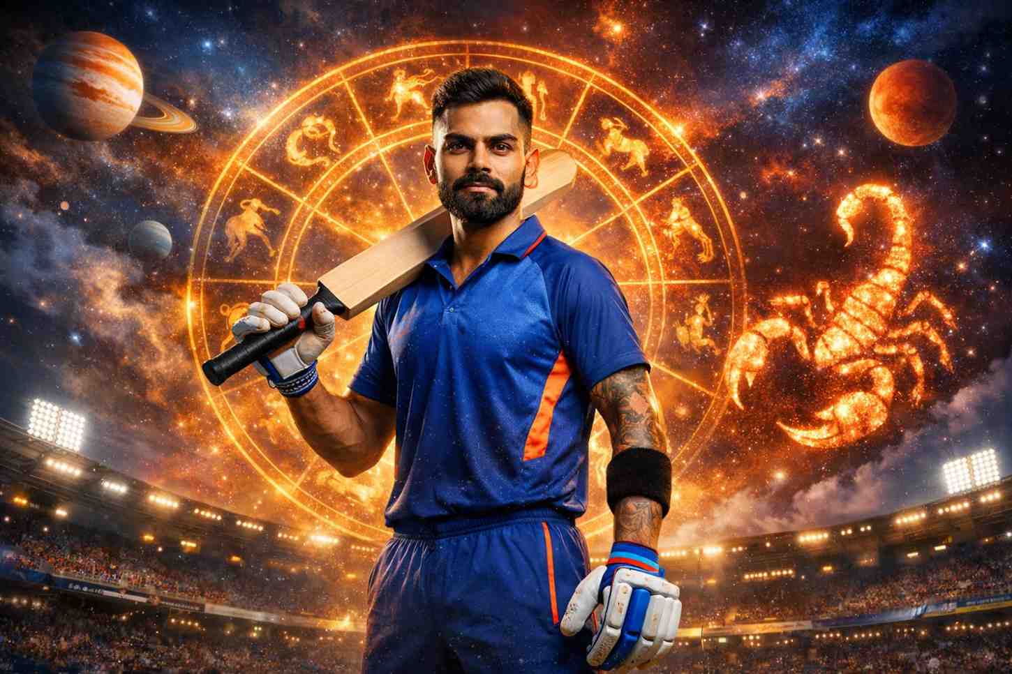Virat Kohli Scorpio zodiac sign personality astrology