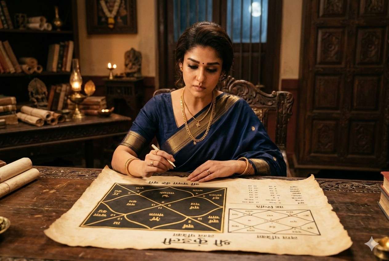 nayanthara kundli planetary positions zodiac traits