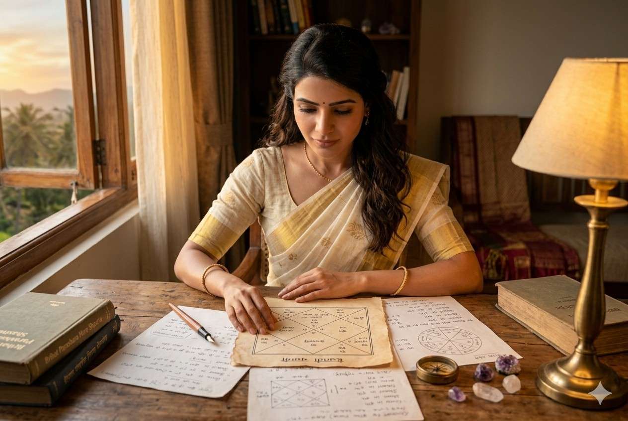 samantha birth chart career love analysis