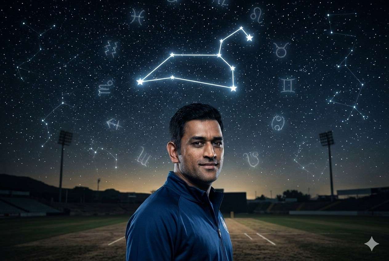 ms dhoni birth chart cricket captain