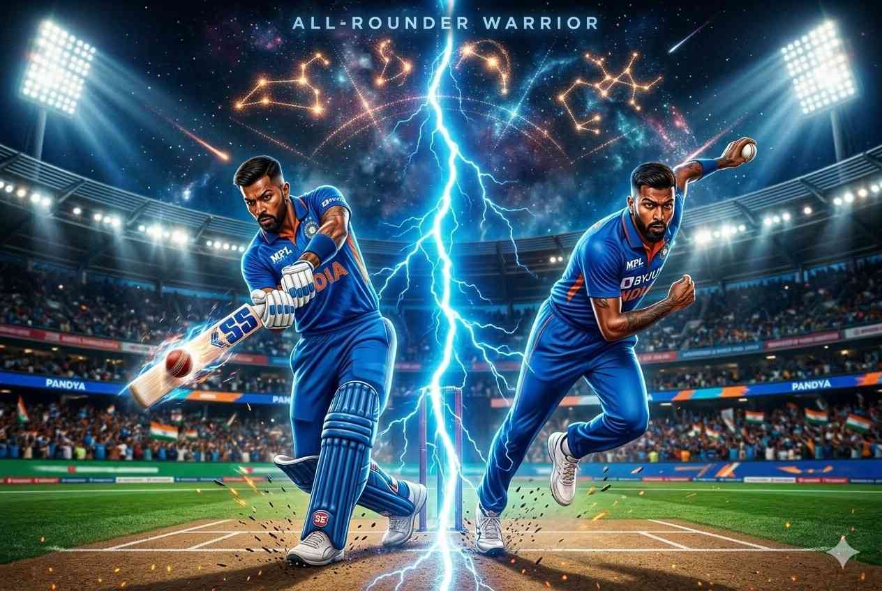 hardik pandya career horoscope cricket stardom