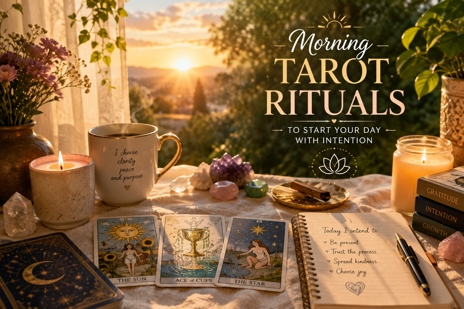 Morning Tarot Rituals to Start Your Day With Intention