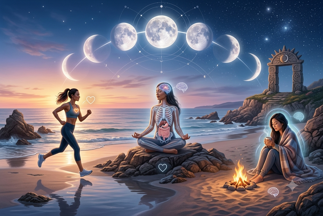 How the Moon Phases Impacts Body & Mind
