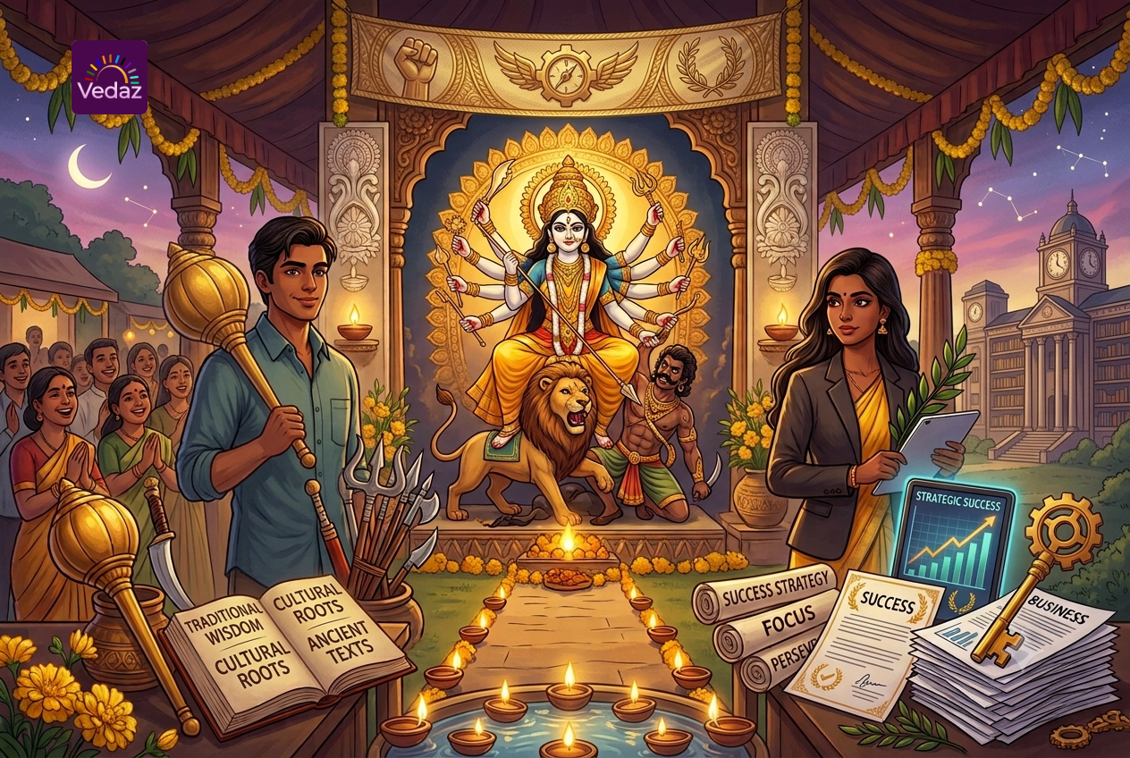 durga puja and durga maa idol