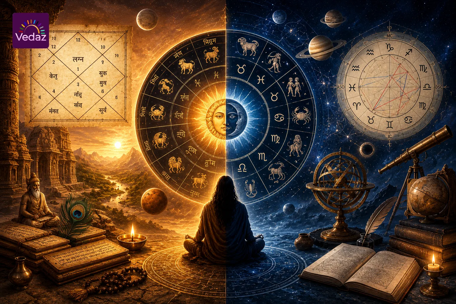 Vedic vs Western Astrology