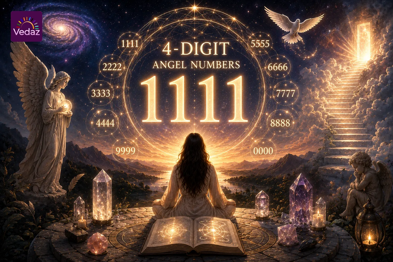 4-Digit Angel Numbers: The Complete Guide to Repeated Number Sequences