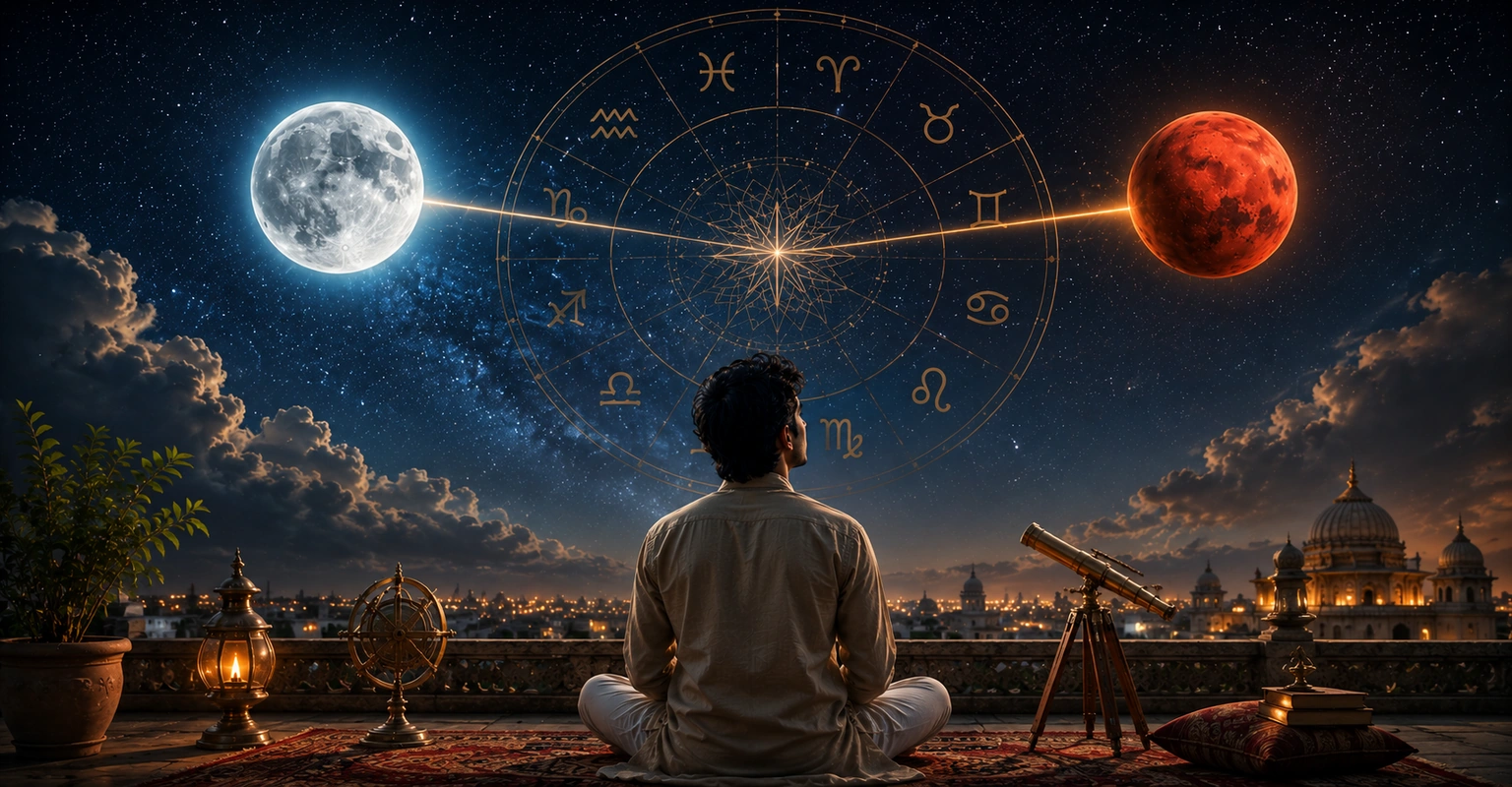Shashi Mangal Yoga Meaning and Results in Horoscope