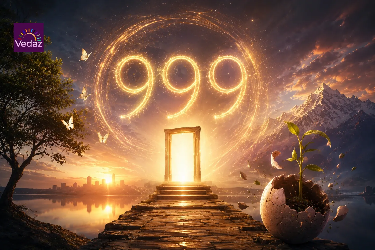 999 Angel Number Meaning: A Sign of Endings & New Beginnings