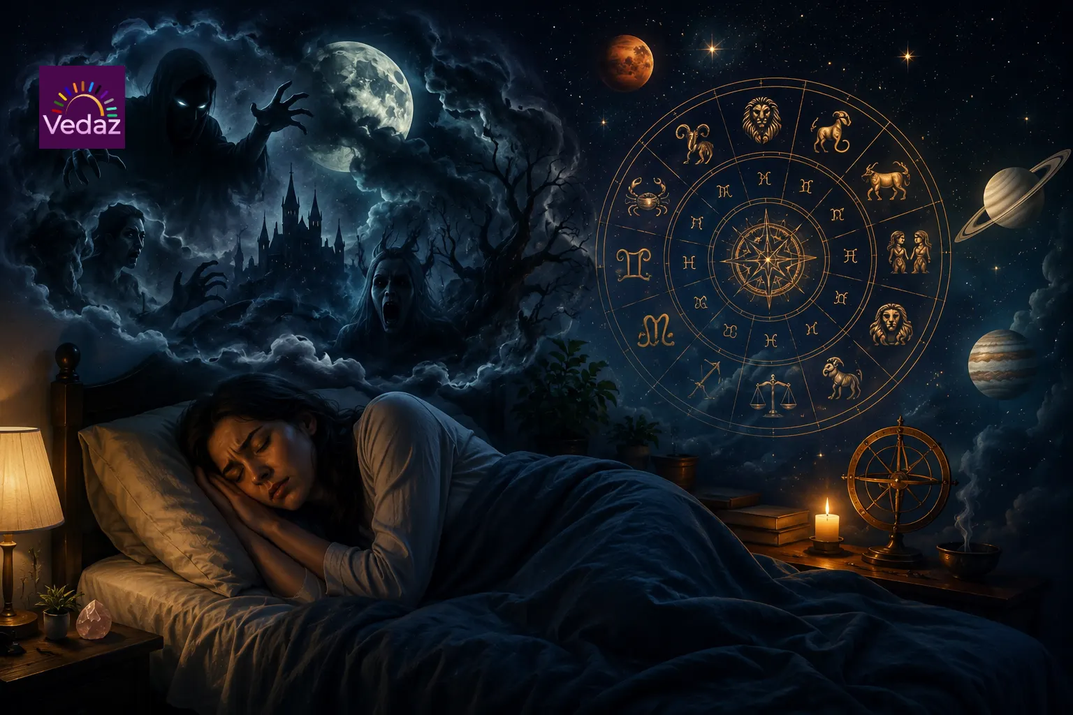 The Astrology Behind Nightmares and What to Do About Them