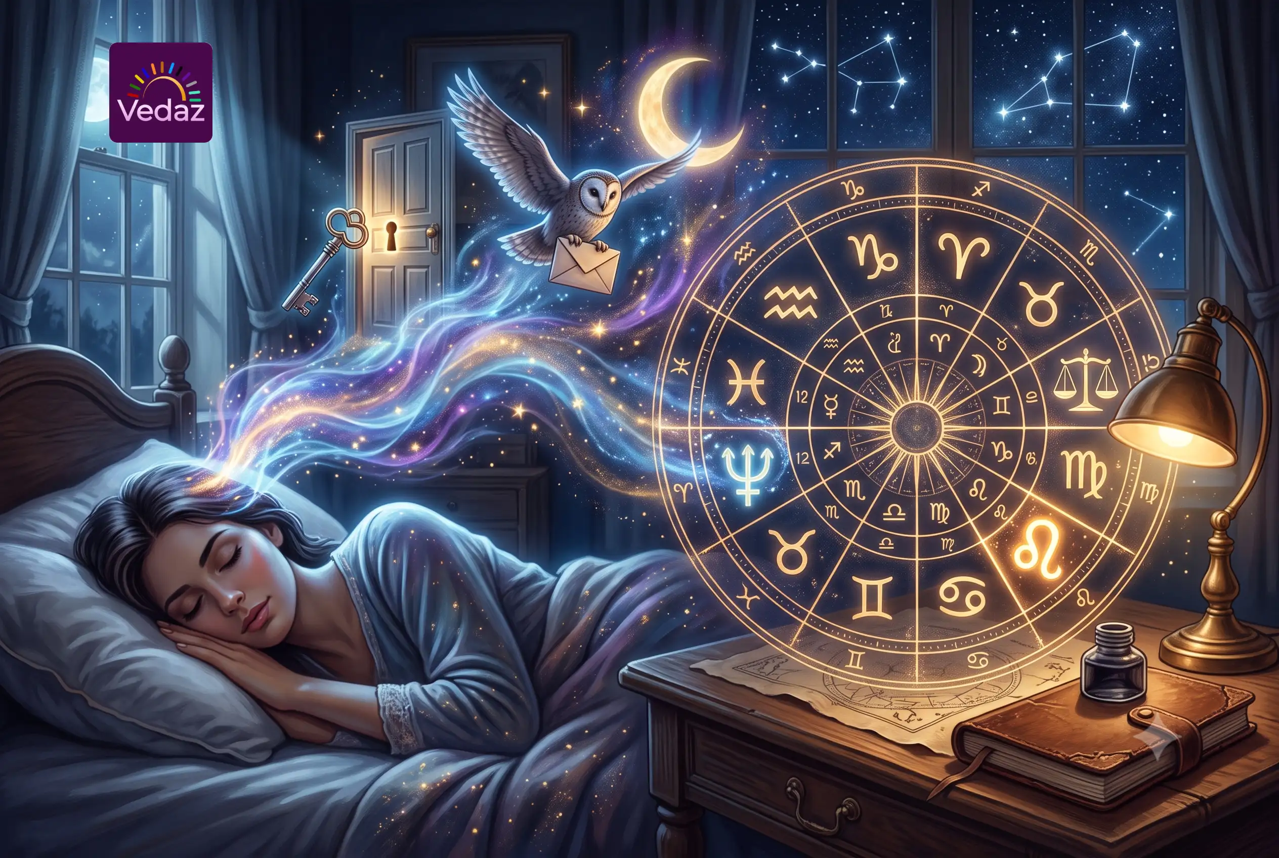 The Secret Messages Hidden in Your Dreams as per your Birth Chart