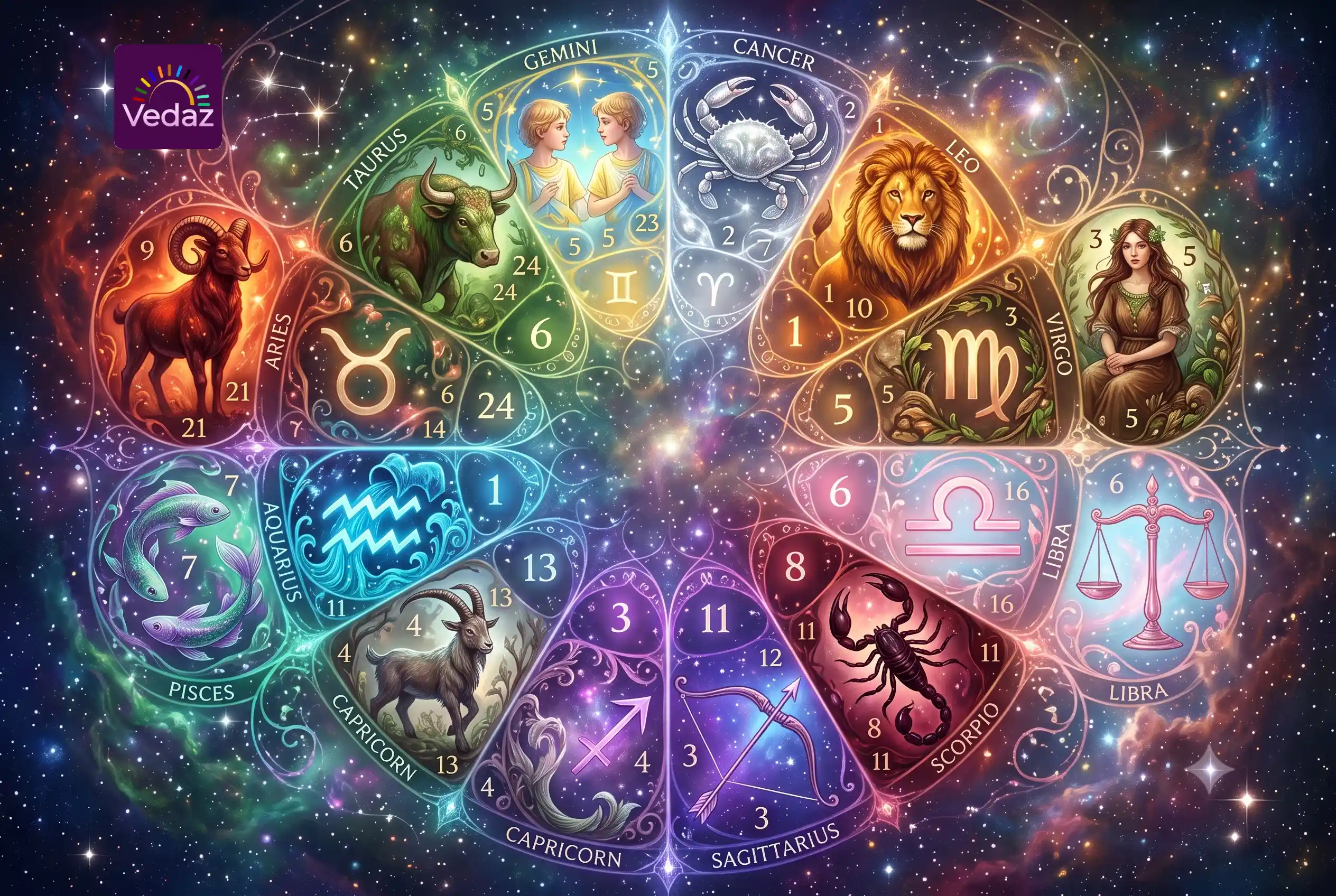 lucky colours for your zodiac