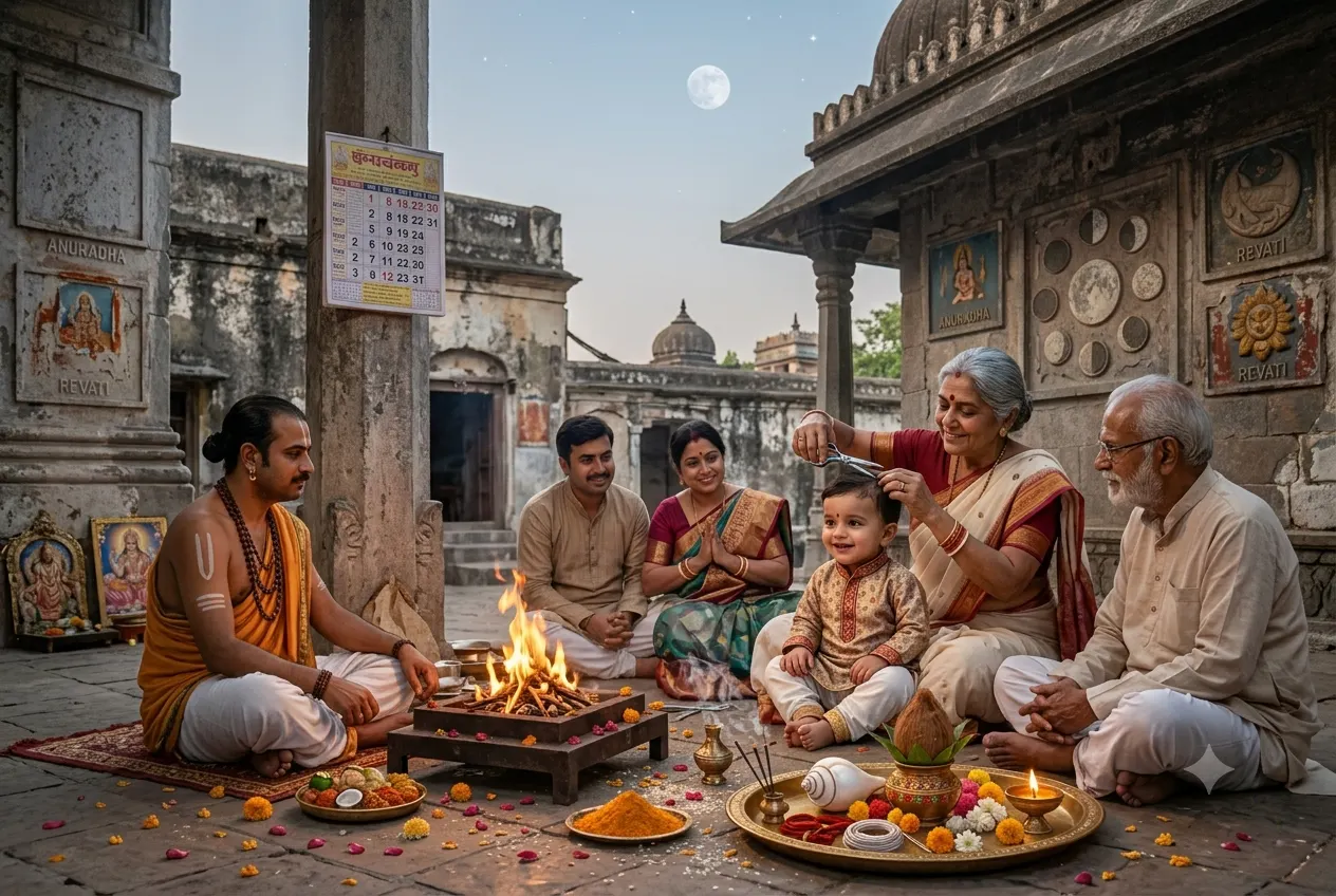 Best Days for Mundan Ceremony in Hindu Tradition