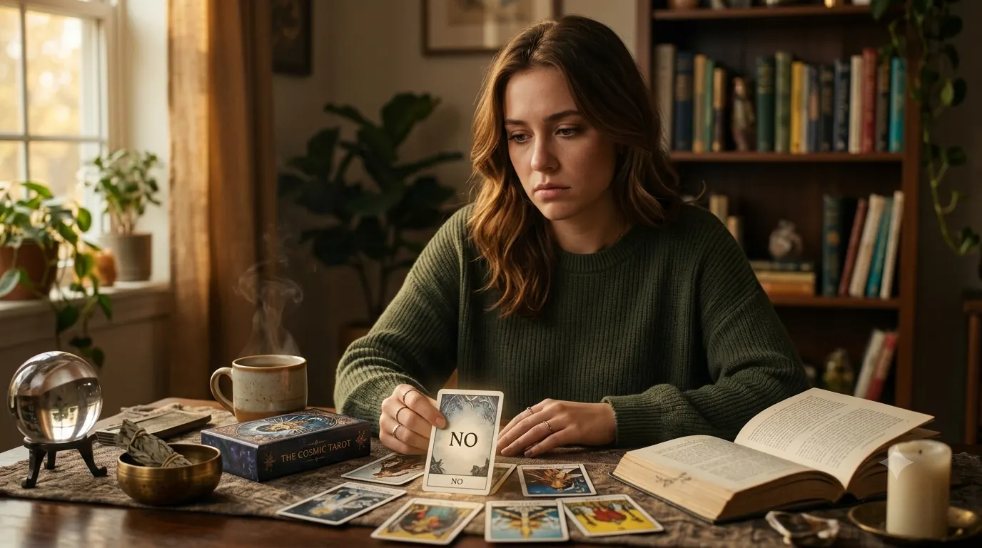 What Happens When Tarot Says “No” to Your Love Question