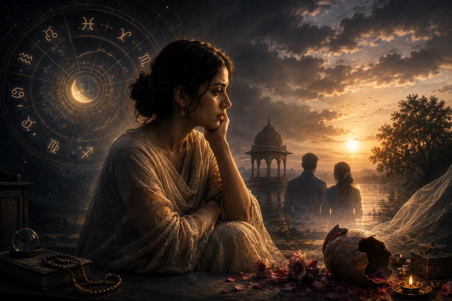 How True Is Vaidhavya Yog in Female Horoscope
