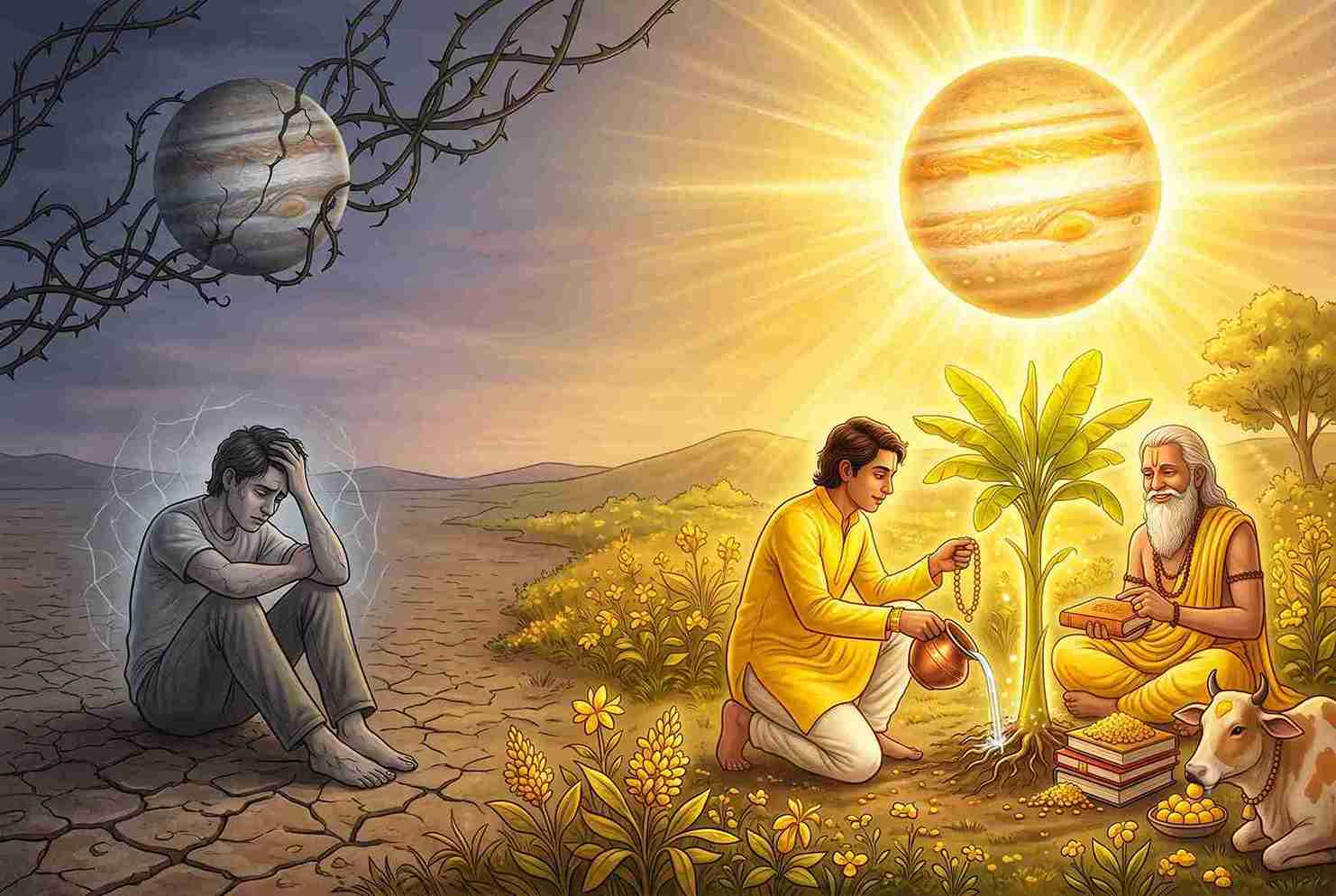 Guru (Jupiter) Remedies — Strengthening a Weak or Afflicted Jupiter