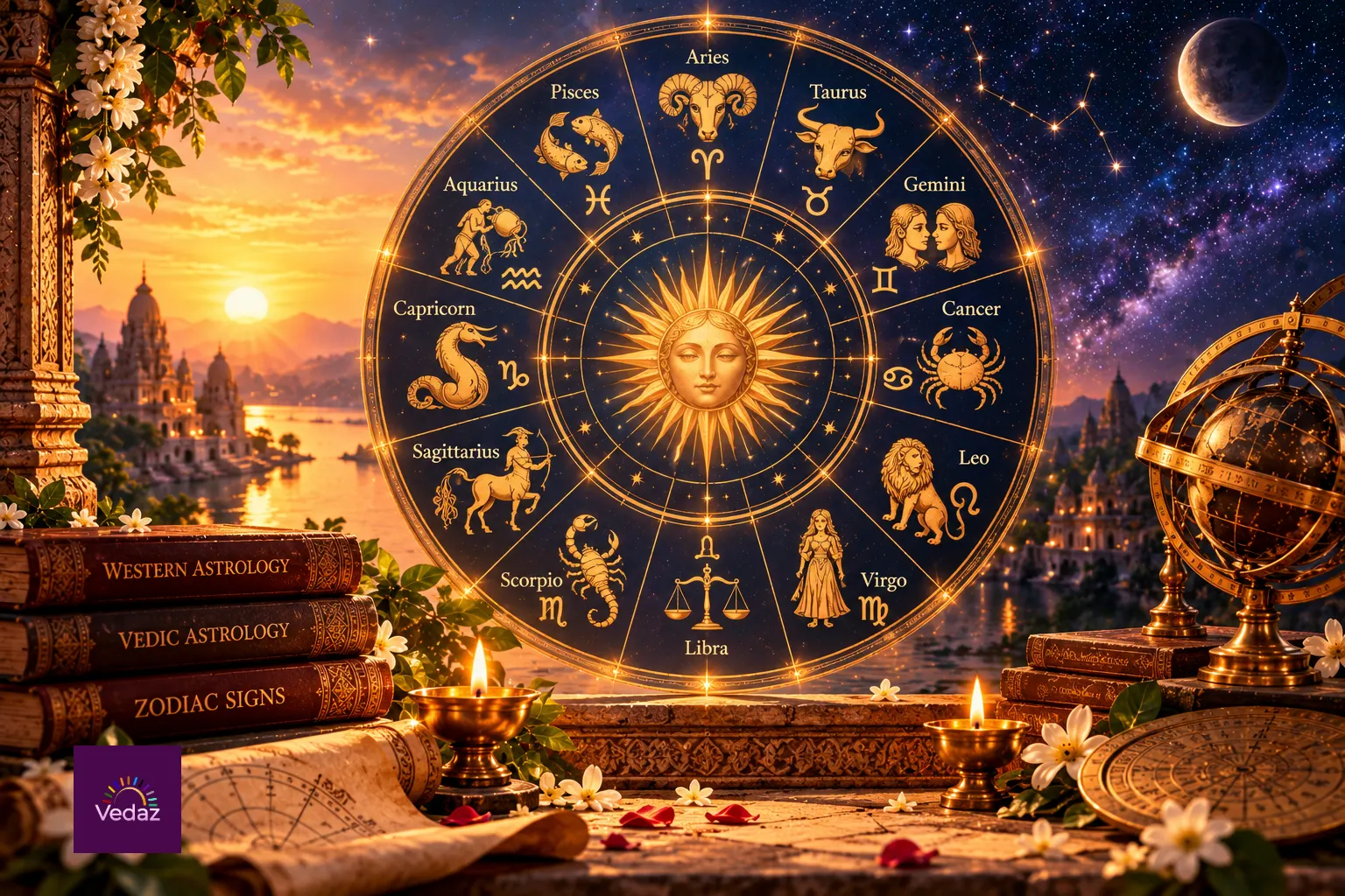 Zodiac signs and dates: All 12 signs, Western & Vedic | Vedaz