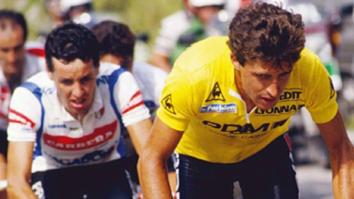 La Plagne: una épica batalla entre Stephen Roche y Pedro Delgado