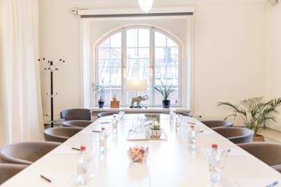 Coworking-plats på Artillerigatan 6, Stockholm