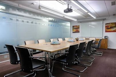 Coworking-plats på Östermalmstorg 1, Stockholm