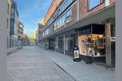Butikslokal på Hantverksgatan 26, Halmstad