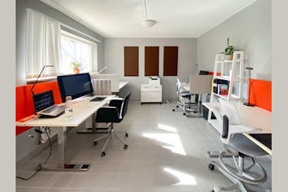 Coworking-plats på Malmövägen 54, Johanneshov