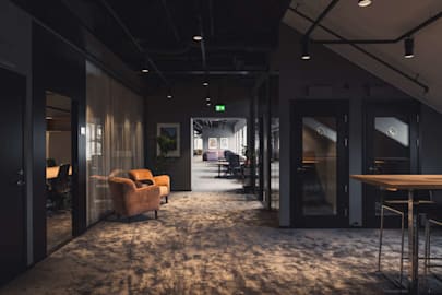 Coworking-plats på Birger Jarlsgatan 57, Stockholm