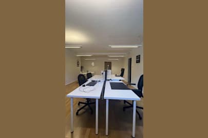 Coworking-plats på Oxenstiernsgatan, Stockholm