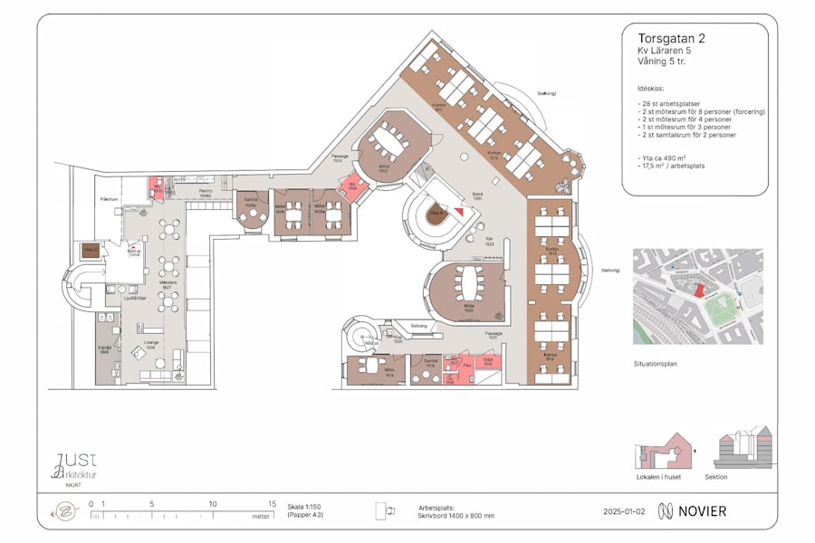 Kontorslokal på Torsgatan 2, Stockholm – bild 3