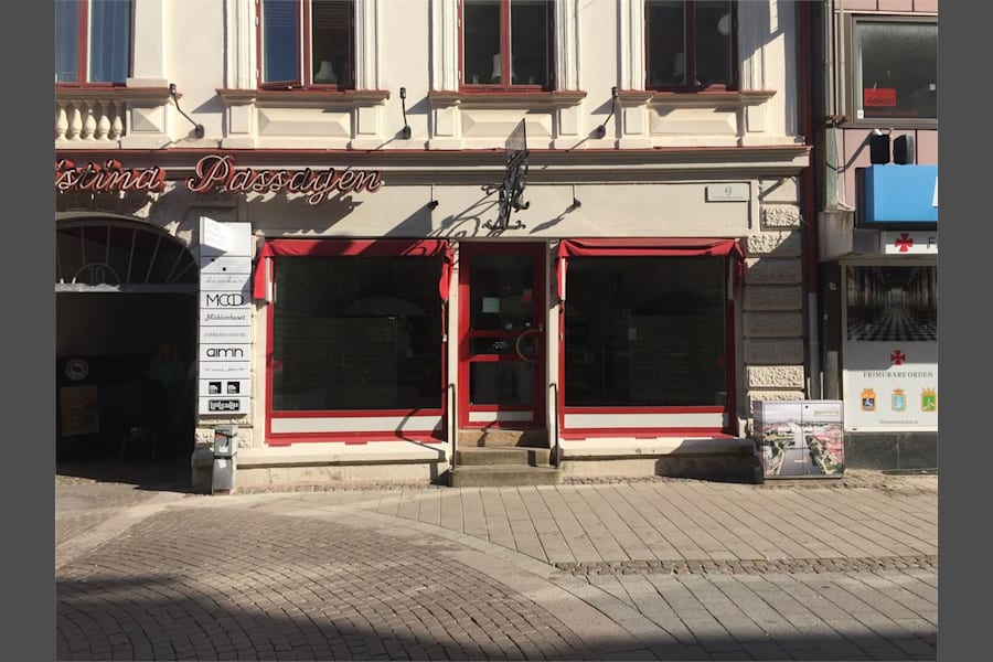 Butikslokal på Köpmansgatan 10, Halmstad