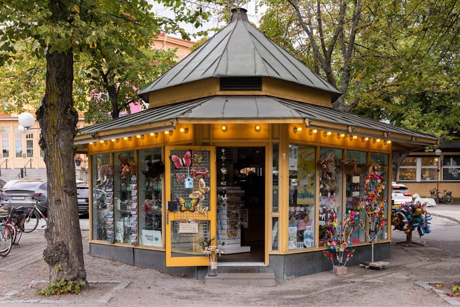 Butikslokal på Djurgården, Stockholm