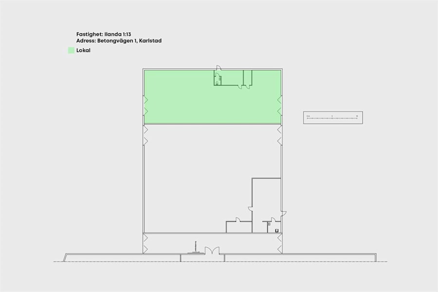 Industrilokal på Betongvägen 1, Karlstad