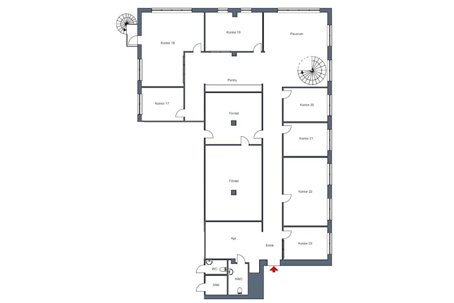 Kontorslokal på Montörgatan 7, Halmstad – bild 6