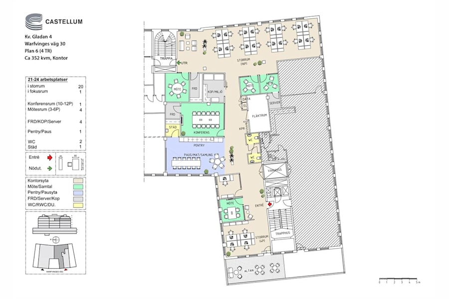 Kontorslokal på Warfvinges väg 30, Stockholm – bild 3