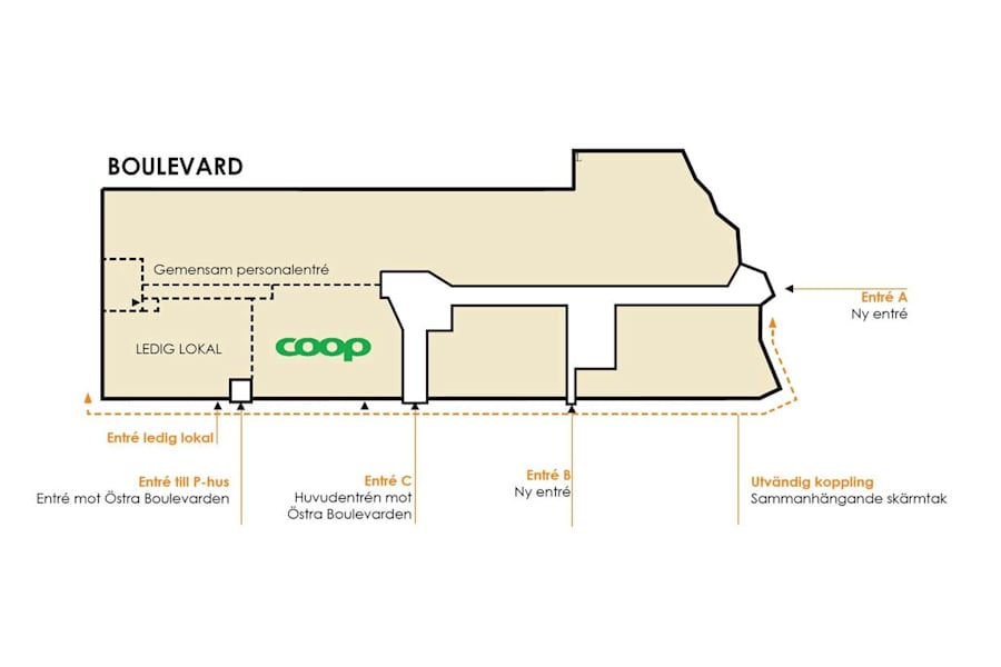 Butikslokal på Östra boulevarden 3, Kristianstad – bild 4