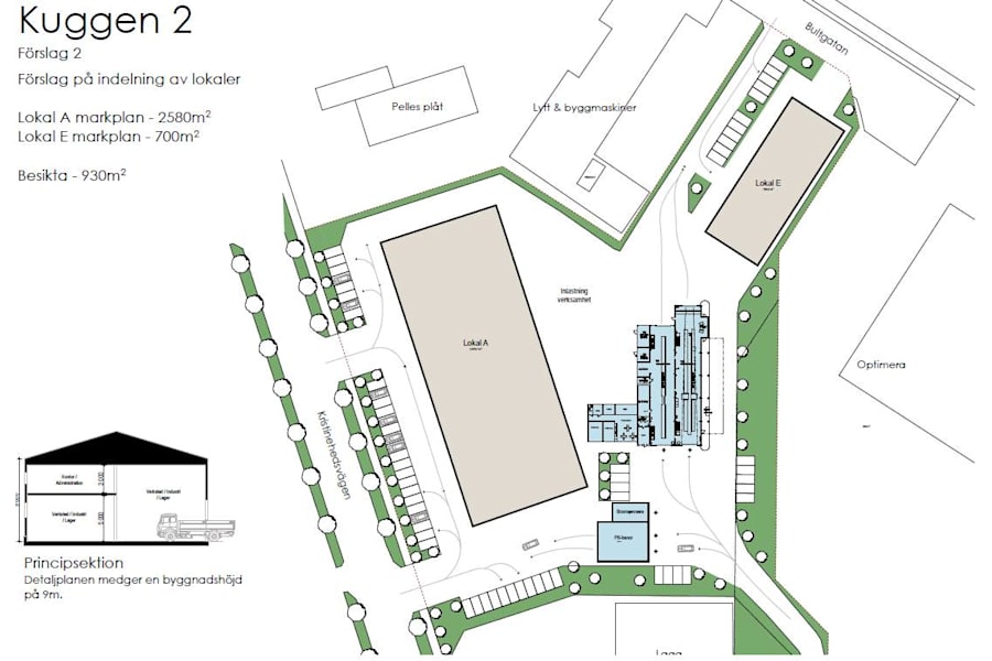 Butikslokal på Kristinehedsvägen 24, Halmstad – bild 4