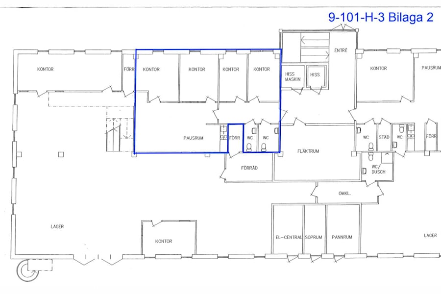 Kontorslokal på Montörgatan 7, Halmstad – bild 2