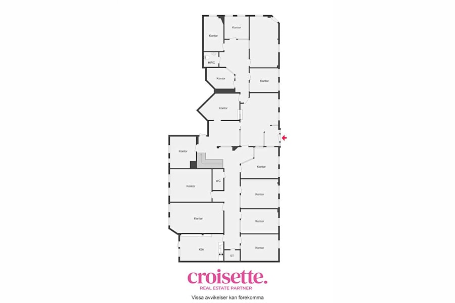 Butikslokal på S:t Nicolai plan 3, Trelleborg