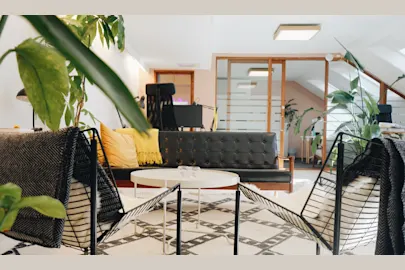 Coworking-plats på Åsögatan 122, Stockholm