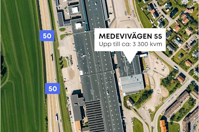 Industrilokal på Medevivägen 55, Motala