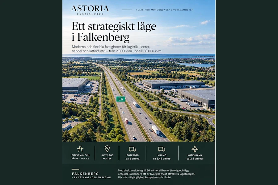 Industrilokal på Blackebergsvägen 104, Falkenberg