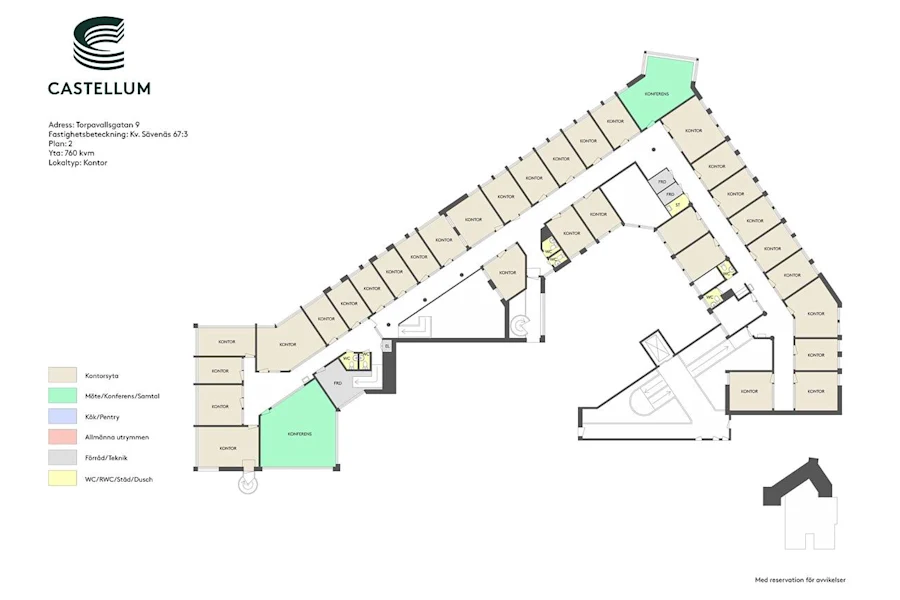 Kontorslokal på Torpavallsgatan 9, GÖTEBORG – bild 2
